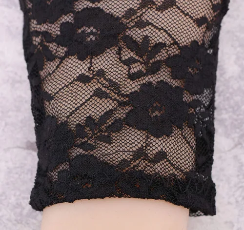 Miniatura 6 de Simplicity Guantes de encaje floral vintage para mujer
