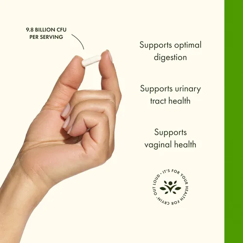 Miniatura 4 de Swanson FemFlora - Probiótico para mujer para apoyo a la salud digestiva, urinaria y vaginal femenina, con 9 mil millones de UFC por cápsula
