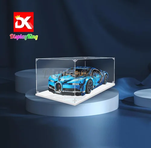 Miniatura 3 de Vitrina acrílica para Lego Bugatti Chiron 42083 (Lego Set no incluido) (sin fondo)
