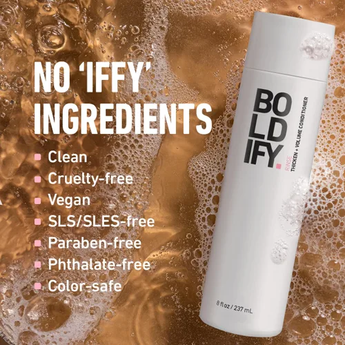 Miniatura 8 de Champú y acondicionador engrosador para el crecimiento del cabello con biotina de Boldify