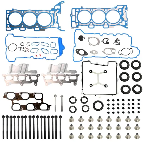 Miniatura 18 de Juego de juntas de cabeza 1.4L con pernos de cabeza compatible con Chevy Cruze, Sonic, Trax, compatible con Buick Encore 1.4L Gas DOHC 2011-2016