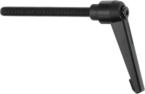 Miniatura 40 de uxcell Perillas ajustables M5 x 0.472 in, mango de rosca macho, botón de trinquete de liberación rápida, perno giratorio para maquinaria de torno