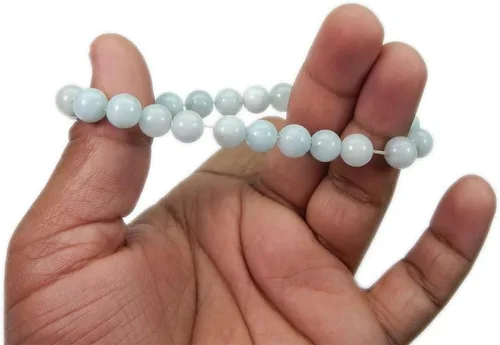 Miniatura 2 de Pulsera con cuentas de piedras preciosas de 0.315in para hombre y mujer.