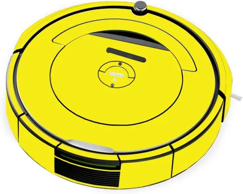 Miniatura 14 de MightySkins Skin compatible con iRobot Roomba 690 Robot Vacuum - Azul claro sólido Cubierta protectora de vinilo duradera y única Fácil