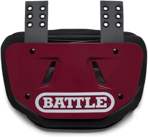 Miniatura 8 de Battle Sports Placa de espalda para fútbol – Protector de espalda dura con espuma contorneada para protección de alto impacto para jóvenes, niños