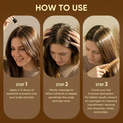 Miniatura 8 de Aceite de batana para el crecimiento del cabello, 100% puro y natural, reduce la pérdida de cabello y desintoxica tu cuero cabelludo, nutre el cuero