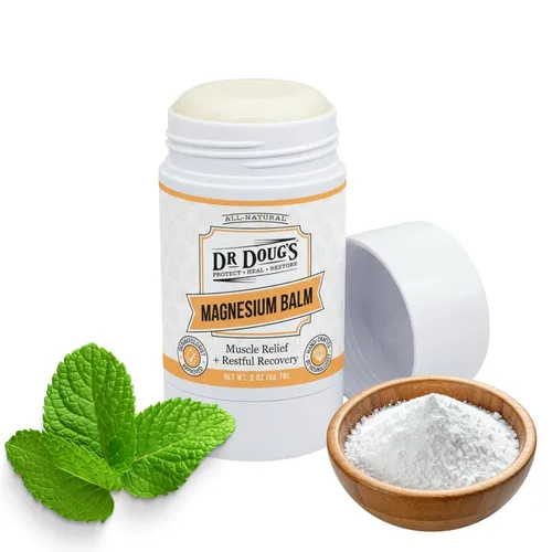 Miniatura 2 de Dr. Doug's - Bálsamo de magnesio 100 % orgánico, ingredientes totalmente naturales, alternativa no tóxica al sulfato de magnesio, para evitar