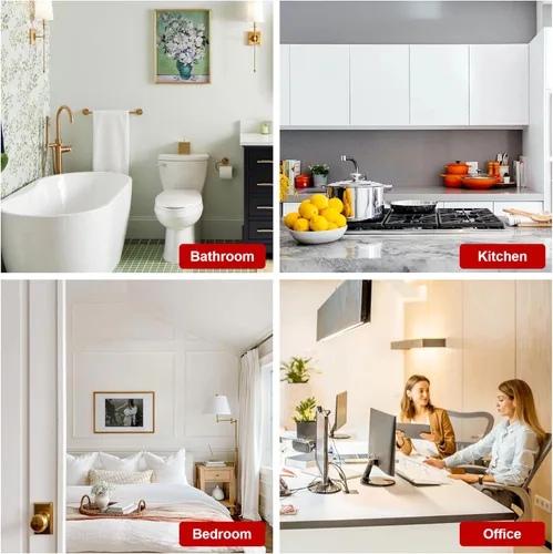 Miniatura 5 de 14 Piezas de Percheros para Fotos Sin Clavos, Percheros de Pared Sin Clavos, Ganchos Adhesivos de Pared Comando para Colgar Fotos Adecuados