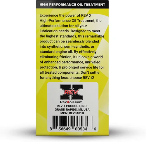Miniatura 6 de REV X Aditivo de aceite de alto rendimiento - Botella de 4 fl. oz