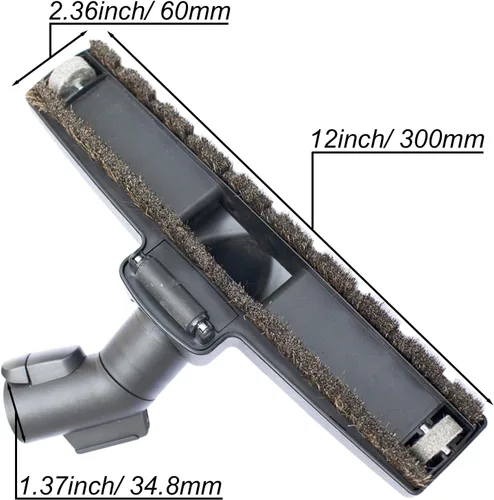 Miniatura 3 de Para Miele, accesorios de cepillo de aspiradora de pelo de caballo con ruedas compatibles con Miele C1, C2, C3 - Accesorios de aspiradora