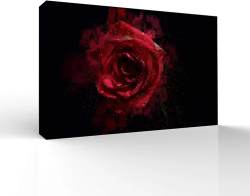 Miniatura 37 de wall26 Canvas Wall Art Beautiful Flowers Pictures Home Wall Decorations for Bedroom Living Room Paintings Canvas Prints Framed - 32x48 inches