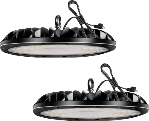 Miniatura 25 de 100W 10000LM UFO LED High Bay Light Luz LED Super Brillante ED High Bay Shop Luz blanca 6500K Luz de día, iluminación comercial de alta bahía