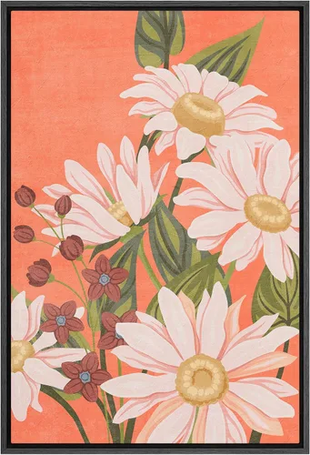 Miniatura 54 de SIGNFORD Lienzo impreso para pared, cielo nublado, bosque verde, prado, naturaleza, desierto, ilustraciones florales botánicas, arte moderno