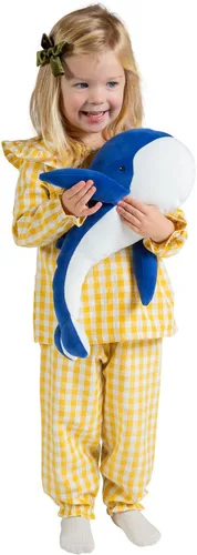 Miniatura 6 de Manhattan Toy Velveteen Wistful Whale Sea Life Juguete de peluche, 16 pulgadas