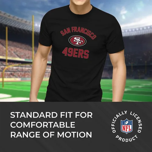 Miniatura 7 de Team Fan Apparel NFL - Camiseta Gameday para adultos, mezcla de algodón, sin etiquetas, semiajustada, da rienda suelta a tu espíritu