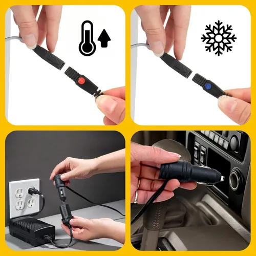 Miniatura 6 de Koolatron Enfriador y calentador Iceless de 12 V - Enfriador eléctrico portátil Nevera portátil Eléctrica para automóvil, camión, cámper, barco