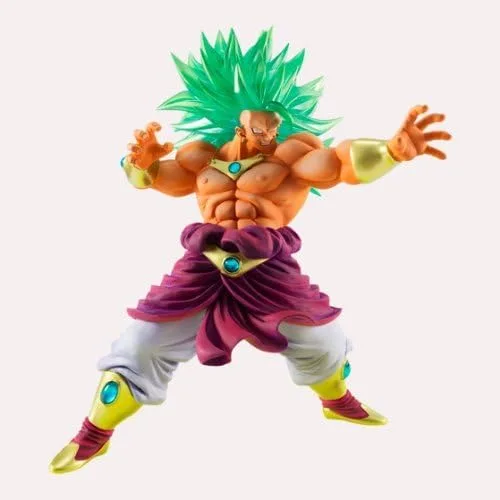 Miniatura 2 de Dragon Ball Kai Hybrid Grade Super Saiyan 3 Broly Exclusiva Figura de 6.6 pulgadas