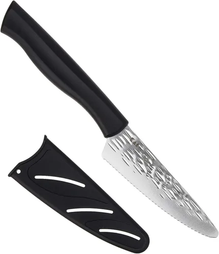 Miniatura 8 de Kai Cuchillo Inspire Pelar, Negro/Plata, 3.5 Pulgadas