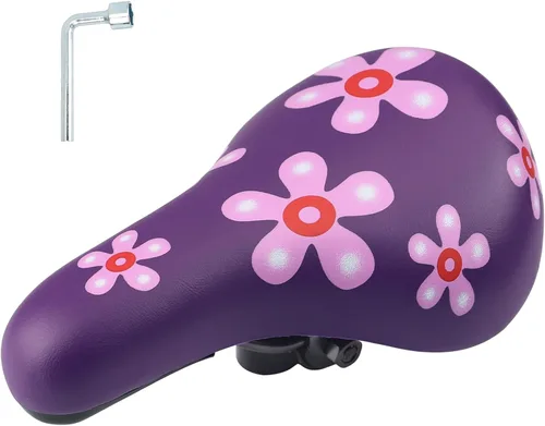 Miniatura 9 de WEEROCK Asiento de bicicleta para niños, asientos de bicicleta para niños de 14, 16, 18, 20, 24 pulgadas, bicicleta de repuesto para niños y niñas
