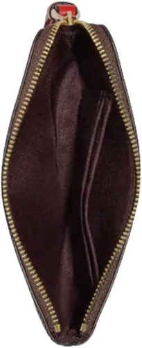 Miniatura 2 de Pulsera con cremallera en la esquina en lienzo con estampado de erizo, DoradoMarrón Negro Multi