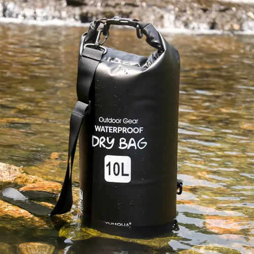 Miniatura 5 de YUMQUA Bolsas secas impermeables 5L/10L/20L/30L/40L para mujeres y hombres, bolsa seca flotante enrollable bolsa de almacenamiento impermeable