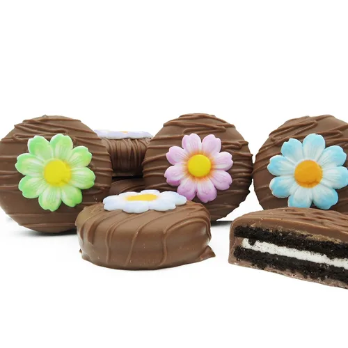 Miniatura 33 de Galletas de la marca Philadelphia Candies cubiertos por ambos lados de chocolate negro y con leche, y crema de cacahuete de la marca Nutter Butter