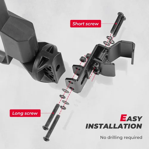 Miniatura 6 de KEMIMOTO UTV Pro-Fit - Espejos laterales grandes compatibles con Polaris Ranger XP 1000 900 570, abrazadera de tubo extendida, no más visión