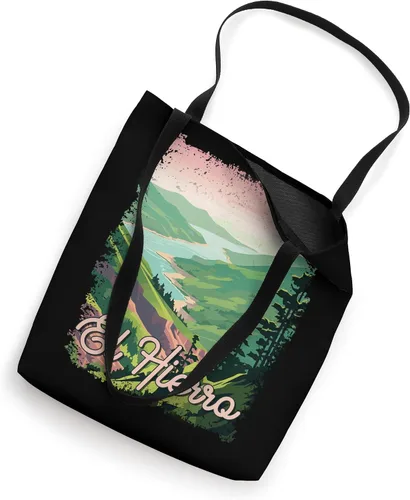 Miniatura 2 de El Hierro Spain Vintage Landscape Tote Bag
