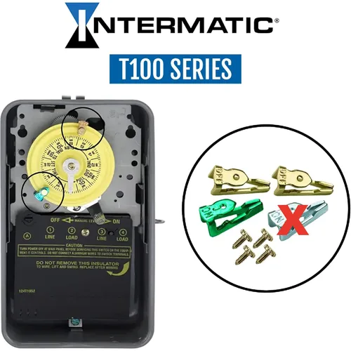 Miniatura 2 de Intermatic 156T1978A - Kit de disparador de interruptor de tiempo, paquete de 2 Trippers genuinos, compatibilidad exclusiva con temporizadores