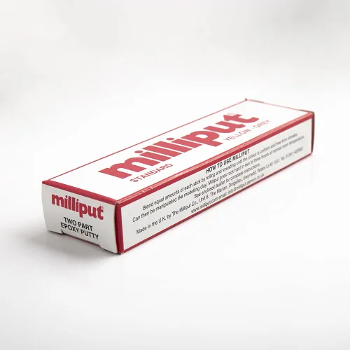 Miniatura 2 de Milliput - Masilla esculpible versátil de resina epoxi: 4.00 oz: amarillo gris