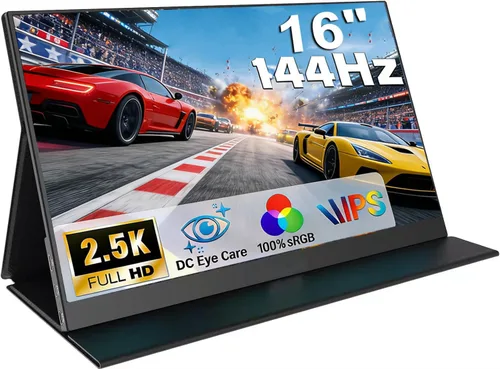 Miniatura 9 de Monitor portátil de 15.6 pulgadas FHD 1080P IPS/HDR, USB-C/HDMI segundo monitor externo para computadora portátil, escritorio, MacBook, teléfonos