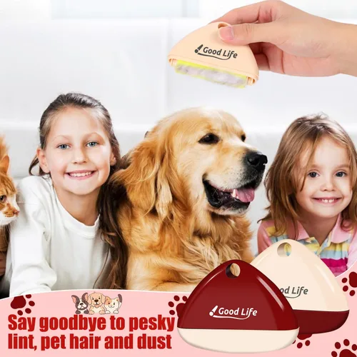 Miniatura 6 de Paquete de 4 rodillos reutilizables para quitar pelusas portátiles para gatos y mascotas, tamaño de viaje, limpiador pegajoso para perros, removedor