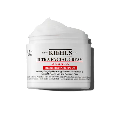 Miniatura 10 de Kiehl's Crema Ultra Facial con SPF 30, Hidratante Facial Ligero Diario para Todos los Tipos de Piel, Hidratación 24 Horas, Protección UV Contra