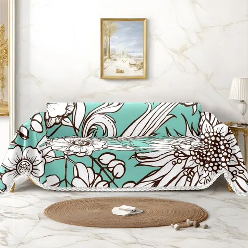 Miniatura 20 de Funda de sofá con estampado de limón, fundas de sofá resistentes a las manchas, protector universal de muebles Multi4