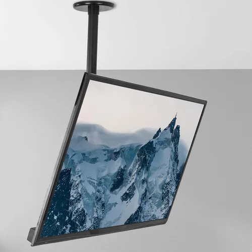 Miniatura 9 de VIVO Soporte universal para TV de 32 a 55 pulgadas con placa VESA extraíble de 2.953 x 2.953 in a 15.748 x 15.748 in, se adapta a tubos de hasta 2.0
