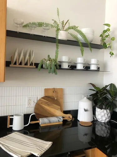 Miniatura 8 de STICKGOO 10 hojas para salpicaduras para despegar y pegar, para pegar en la pared de la cocina y el baño, azulejos grandes de metro de primera