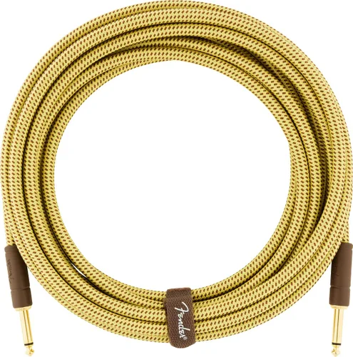 Miniatura 23 de Fender Cable de instrumento original de 18.6 pies, recto, negro, 1 paquete
