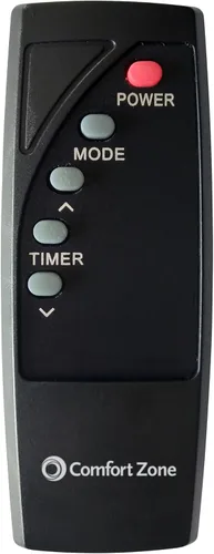 Miniatura 6 de Comfort Zone Calentador de Radiador Lleno de Aceite de 1500W - Calentador de Espacio Eléctrico Portátil con Control Remoto, Pantalla Digital
