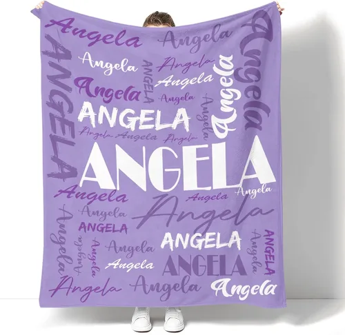 Miniatura 12 de Dr.TOUGH Mantas personalizadas para niños y adultos, mantas personalizadas con nombre para niños y niñas, manta personalizada con nombre