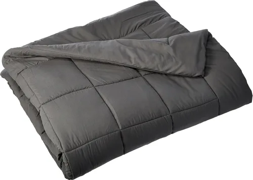 Miniatura 8 de Elegant Comfort Lujoso relleno alternativo de plumón de doble relleno, tamaño individual/individual XL, negro