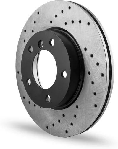 Miniatura 2 de Drilling GT Sport - Rotores de disco de freno compatibles con OPEL ZAFIRA II A05 MINIVAN 2005 2006 2007 2008 2009 2010 2011 2012 2013 2014-1623GVR