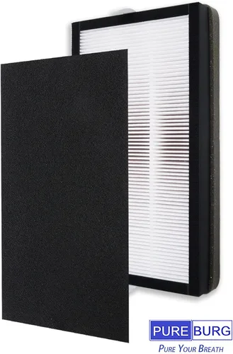 Miniatura 3 de PUREBURG Filtro de repuesto compatible con Filtrete F1 compatible con purificadores de aire FAP-C01-F1 y FAP-T02-F1 FAPF-F2-A FAP-C01-F2