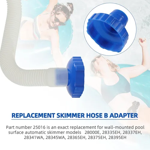 Miniatura 8 de TonGass 11238 Adaptador B de manguera de skimmer para piscinas sobre el suelo Intex Reemplazo exacto compatible con piezas de piscina Intex