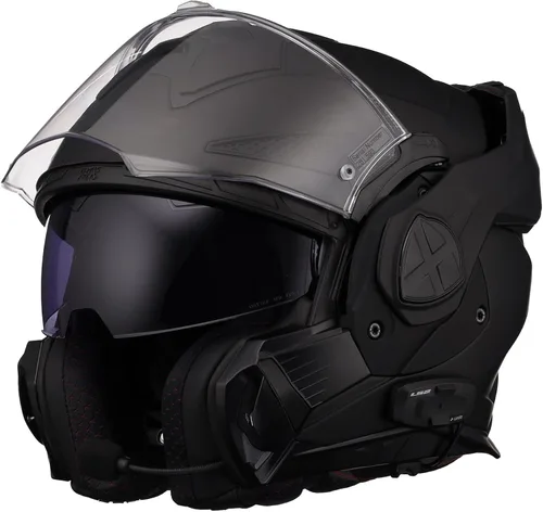 Miniatura 3 de Casco modular LS2 Helmets Advant X con Bluetooth Cardo 4X integrado