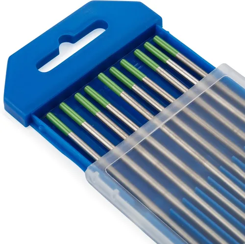 Miniatura 14 de Midwest Tungsten Service Electrodos de soldadura TIG de tungsteno paquete de 10 unidades (azul - 2% tungsteno lantanado (WL20/EWLa-2), 1/8 pulgadas