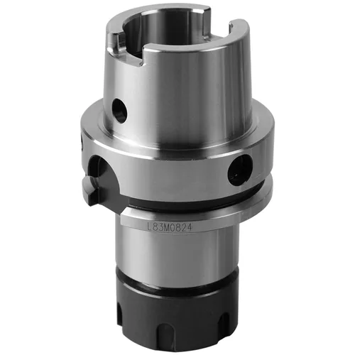 Miniatura 10 de HSK63A ER Portaherramientas con tuerca deslizante, HSK63A-ER20-100 Soporte de bloque de portabrocas G2.5/25000 RPM Aplicar para máquina herramienta