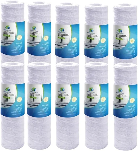 Miniatura 10 de CFS Cartuchos de filtro de agua de sedimentos de 10 x 2.5 pulgadas compatibles con los modelos Campbell 1SS - Filtro de repuesto de 5 micras
