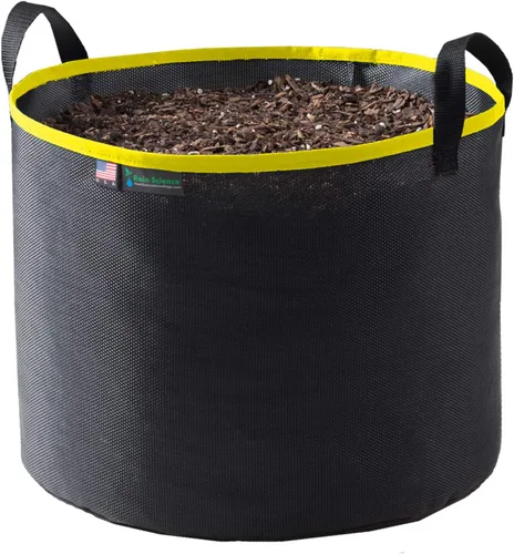 Miniatura 12 de Bolsa de cultivo de 5 galones, macetas para plantar - Bolsas de cultivo de plantas coloridas para jardinería de vegetales - Contenedor de planta