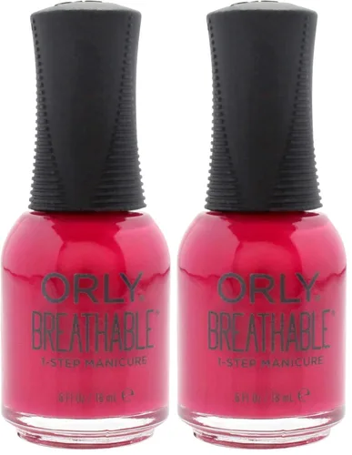 Miniatura 16 de Orly Esmalte de uñas transpirable, tratamiento y color - 20990 Flower Power para mujeres, 0.6 oz