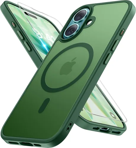 Miniatura 115 de Miracase Funda diseñada para iPhone SE 2022/SE 2020/7/8, funda multicolor de silicona a prueba de golpes (rojo)